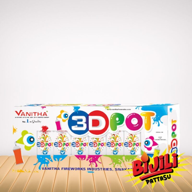 bijilipattasu-3D Pot 6pcs box