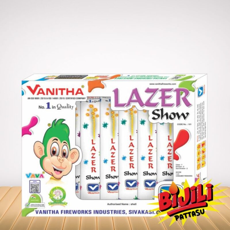 bijilipattasu-Lazer Show 6pcs box
